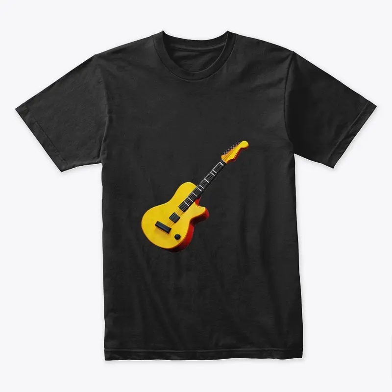 T shirt Gitar Design