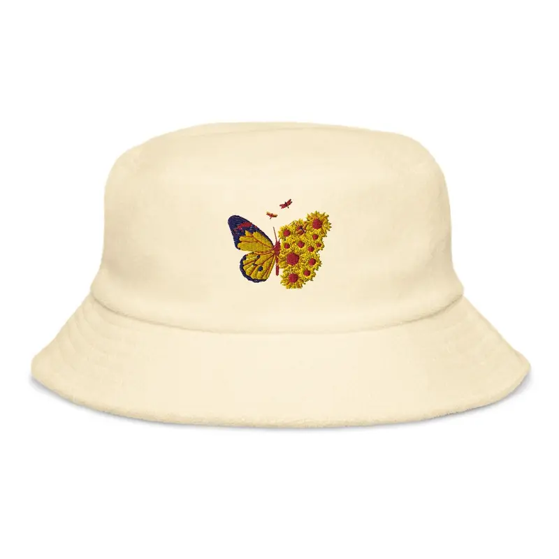 Butterfly  bucket hat